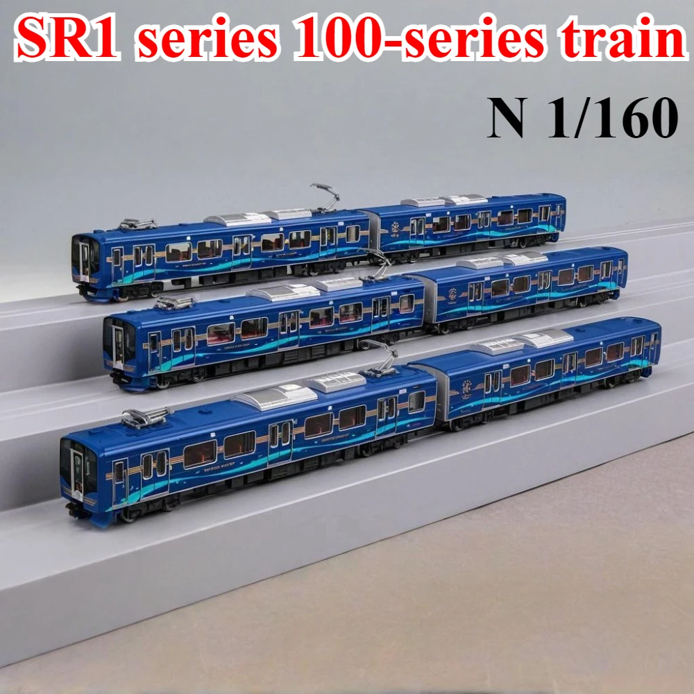 

TOMIX N Scale 1/160 Model Train, SR1 Series 100 Type Electric Train 6-car Set 98819 Livery Train Set Boys' Toy Gift