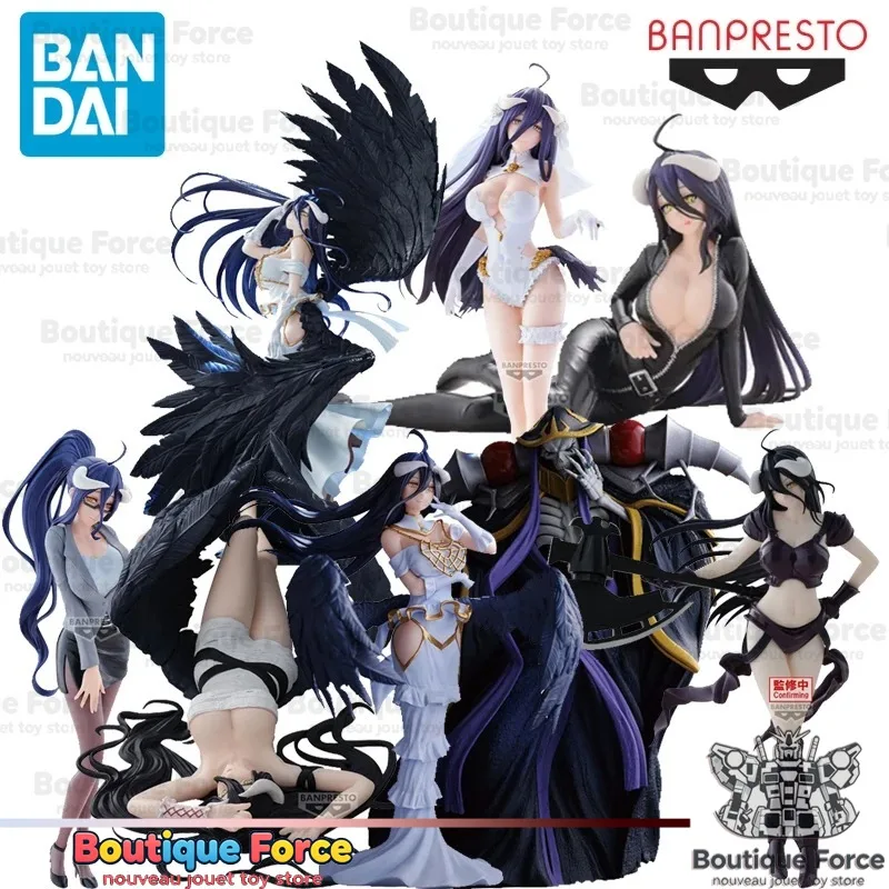 

BANDAI BANPRESTO OVERLORD Albedo Wedding Empress of Darkness Glitter Glamours Anime Action Figure Toy Model Gift Collectible