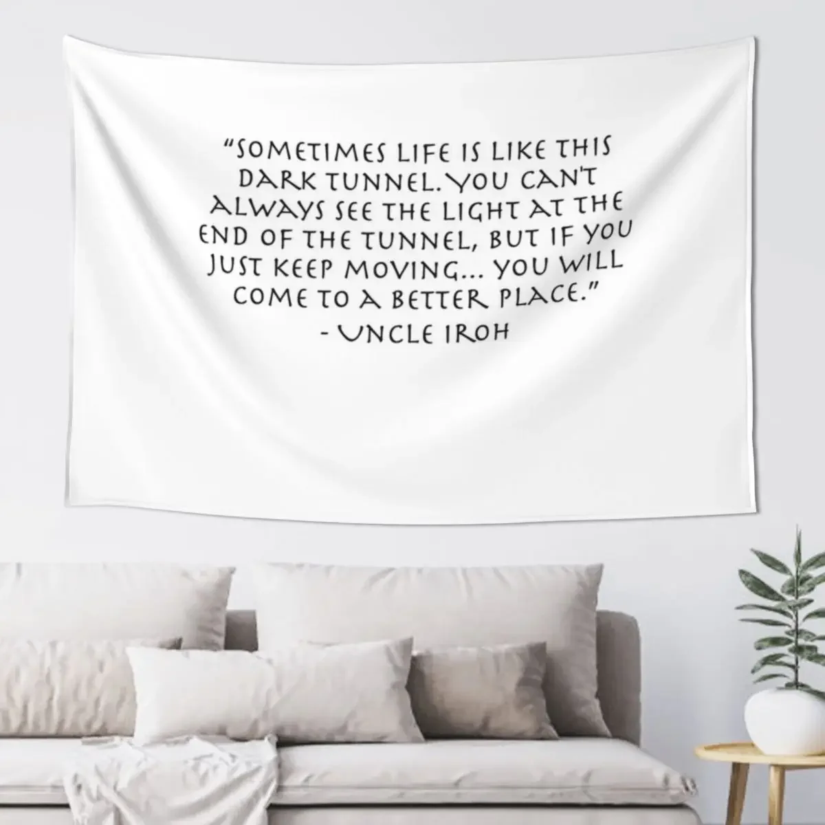 

DARK TunnelQuote from Uncle Iroh Tapestry Room Decorations Aesthetic Home Decorations Home Decor Aesthetic Tapestry