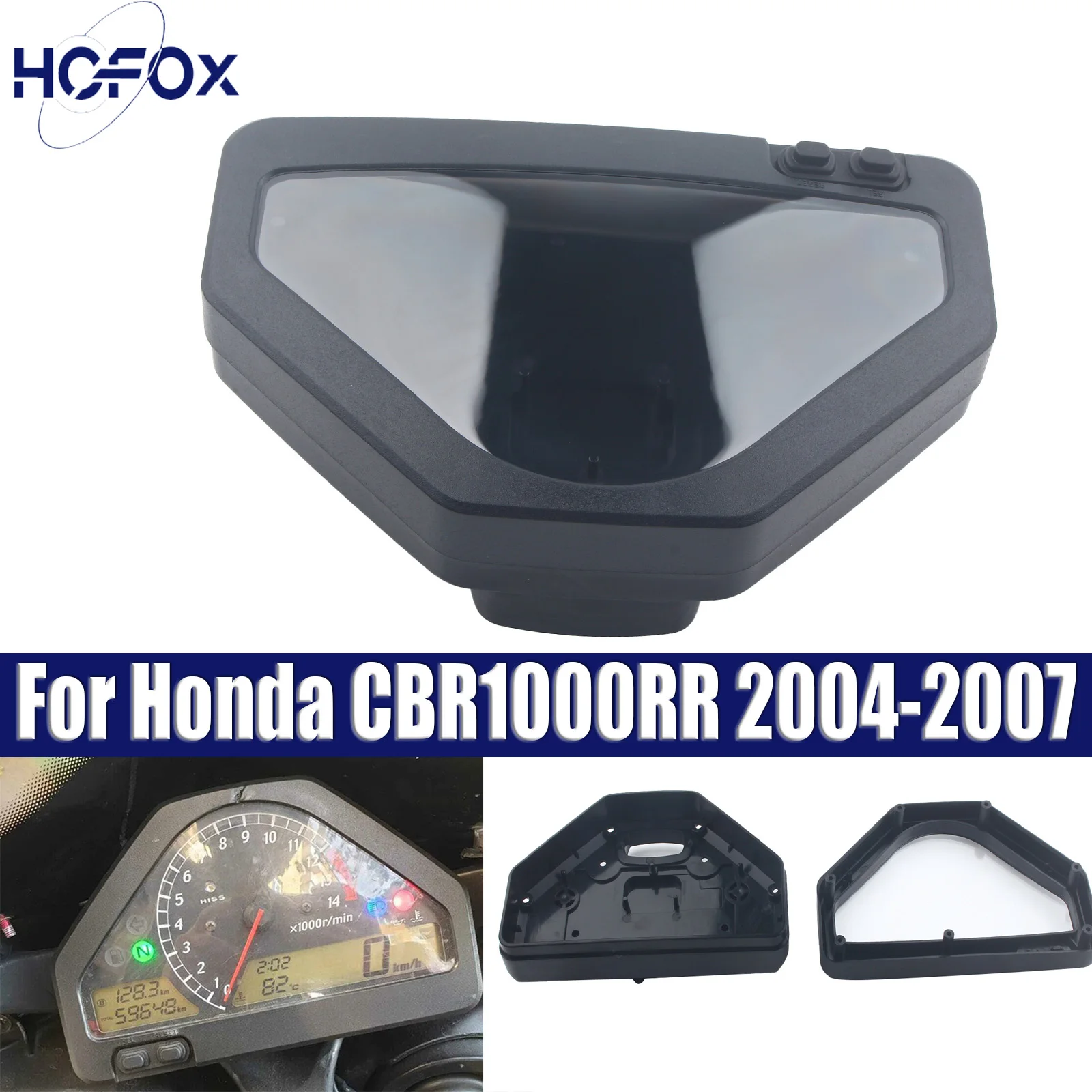 

For Honda CBR1000RR 2004-2007 Speedometer Odometer Speed Table Instrument Housing Case Tachometer Gauge Cover