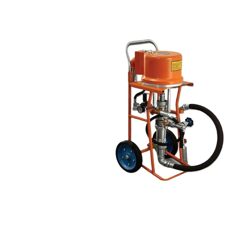 Pneumatic high pressure airless spraying machine Special plunger paint sprayer for steel structure fireproof coating 9CA