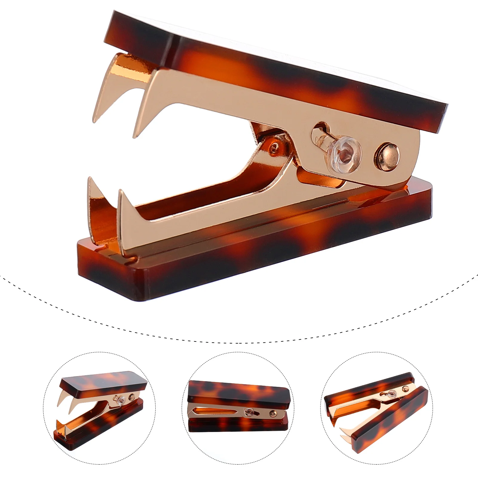 سطح المكتب التيلة مزيل الاكريليك الجسم سهلة بيد واحدة مجتذب لمكتب المدرسة المنزل لوازم مكتبية مجتذب أداة إزالة الصواميل #4