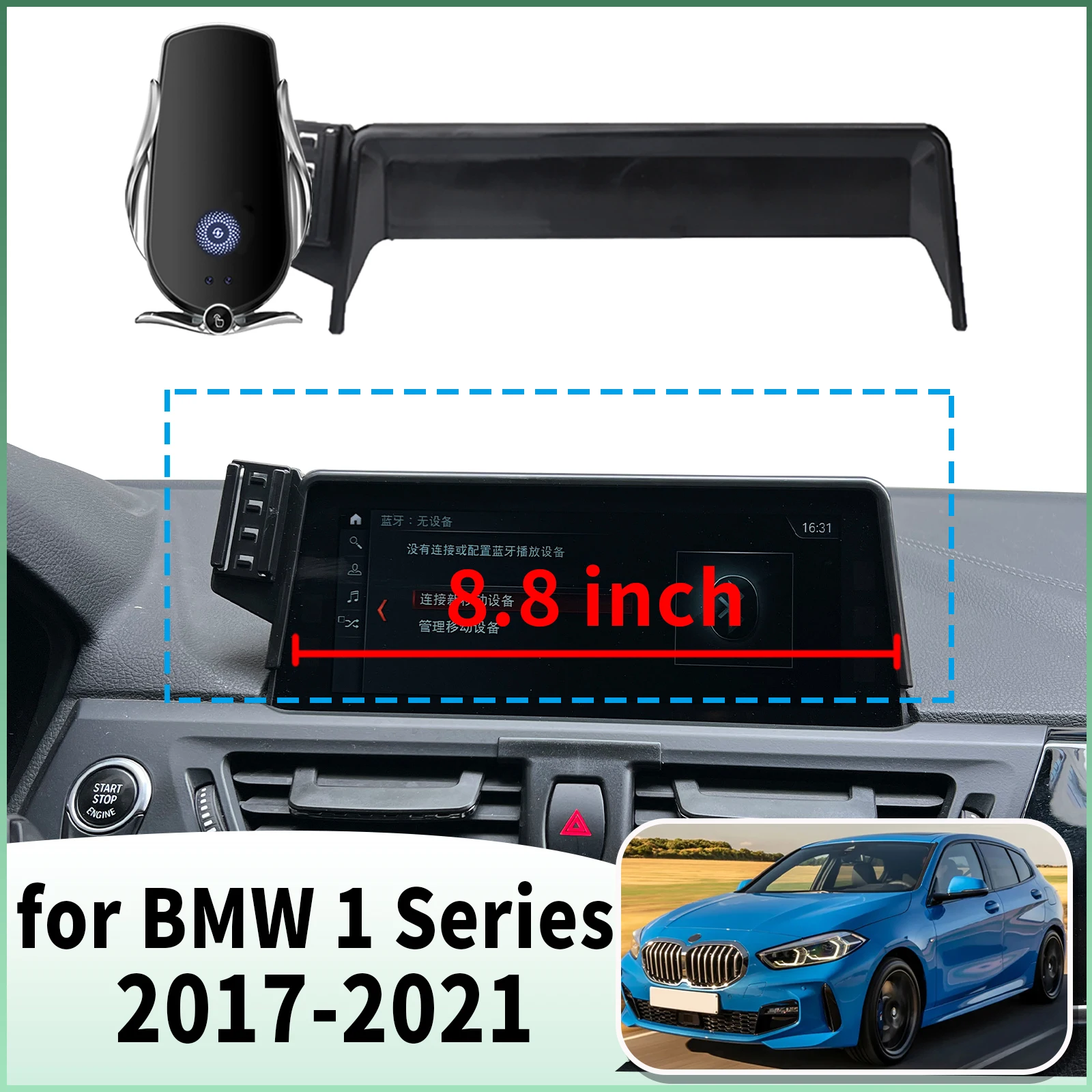 

fit for BMW 1 Series 2017 2018 2019 2020 2021 F52 Specific Dashboard Navigation Phone Holder Mount Design Car​​ accessoires
