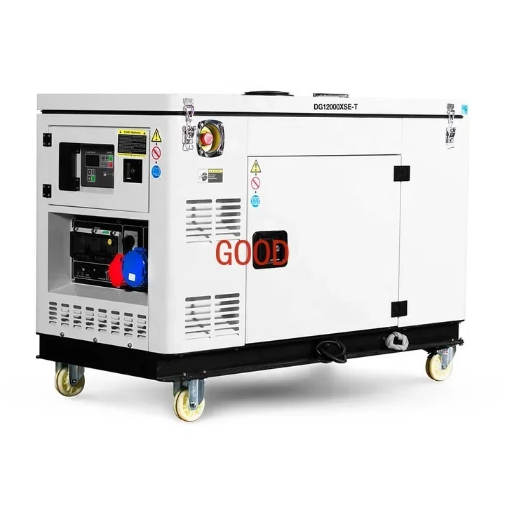 50Hz/60Hz ultra-quiet generator 10kw generator water-cooled 10kva  sound insulation water-cooled generator 20kva