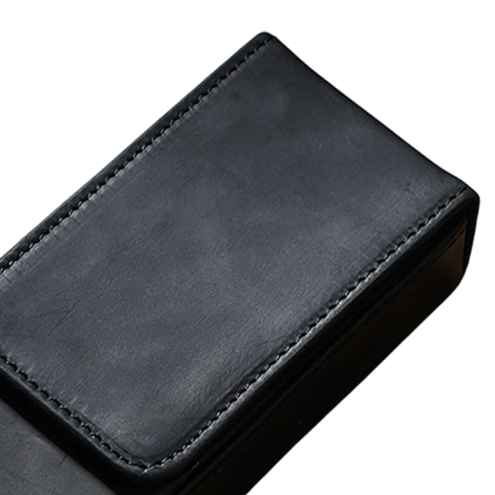 학교 사무실 학생을 위한 PU 가죽 펜 케이스 선물 상자 슬리브 커버 3S 묶음