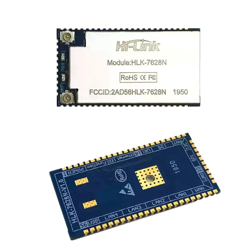 Free Shipping HLK-7628N Routing Module Serial Port Bidirectional Transparent Transmission OpenWrt Secondary Development