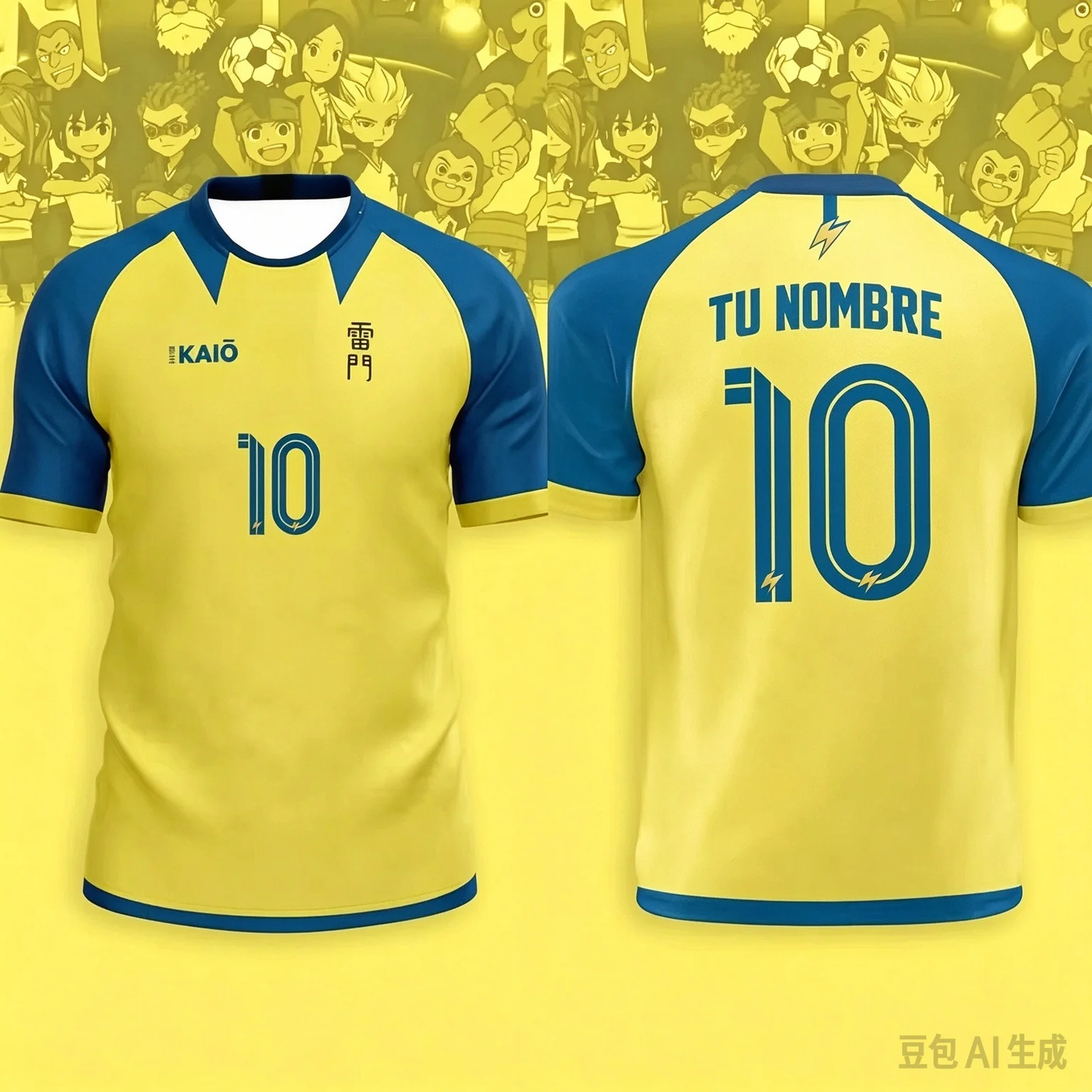 Kid's Football Jersey Japanese Animation T-shirt Inazuma Eleven Short-sleeved Summer Outdoor Training Sports Tee Adult T-shirt