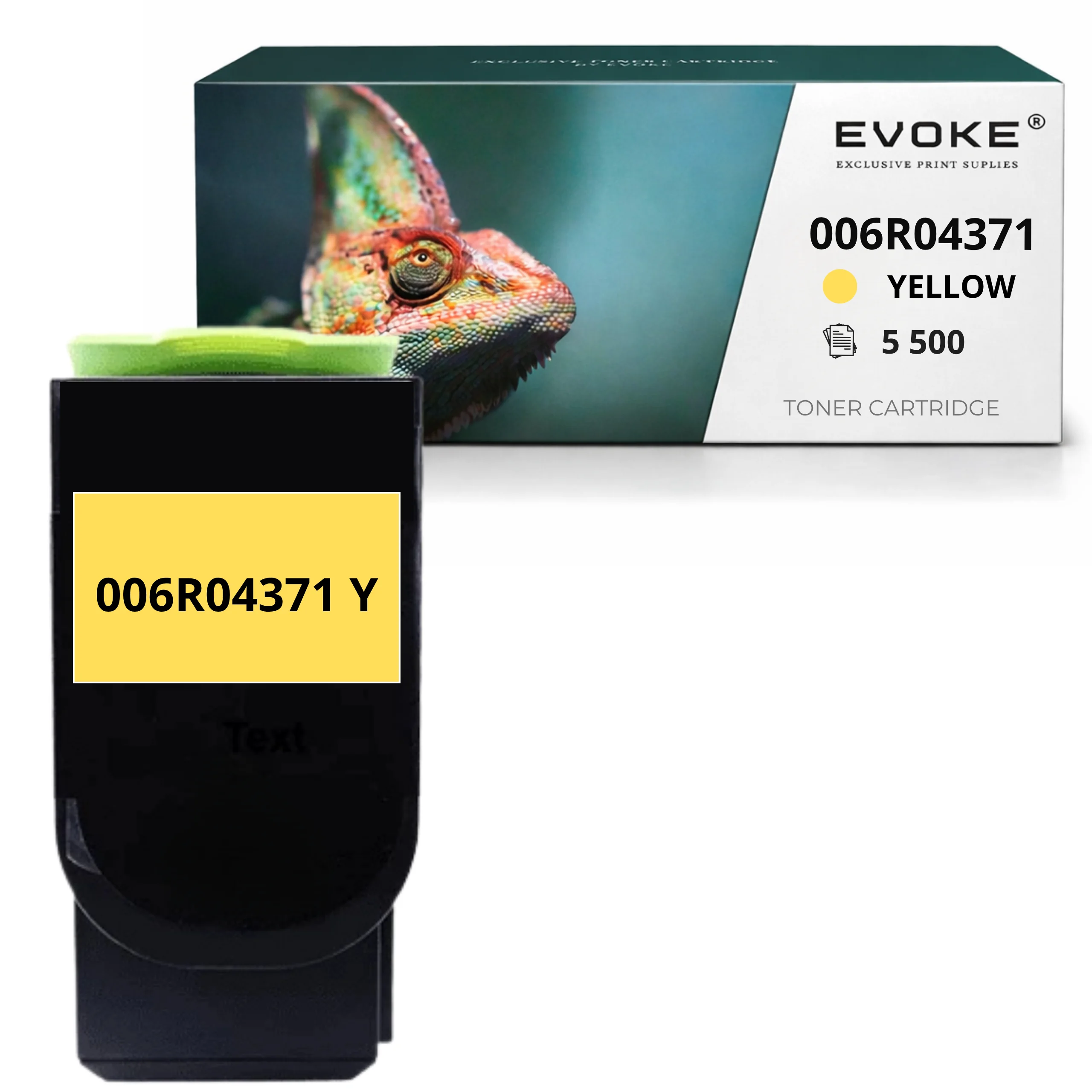 Evoke Compatibele Toner voor Xerox C310 315Y 8K 006R04371 C310Y C315Y C310 C315 Geel 5500 Pagina's C310 C315