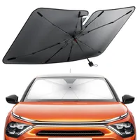 Car Sunshade Foldable Windshield Umbrella Sun Shade Curtain Car Front Window Parasol Sun Protector Accessories