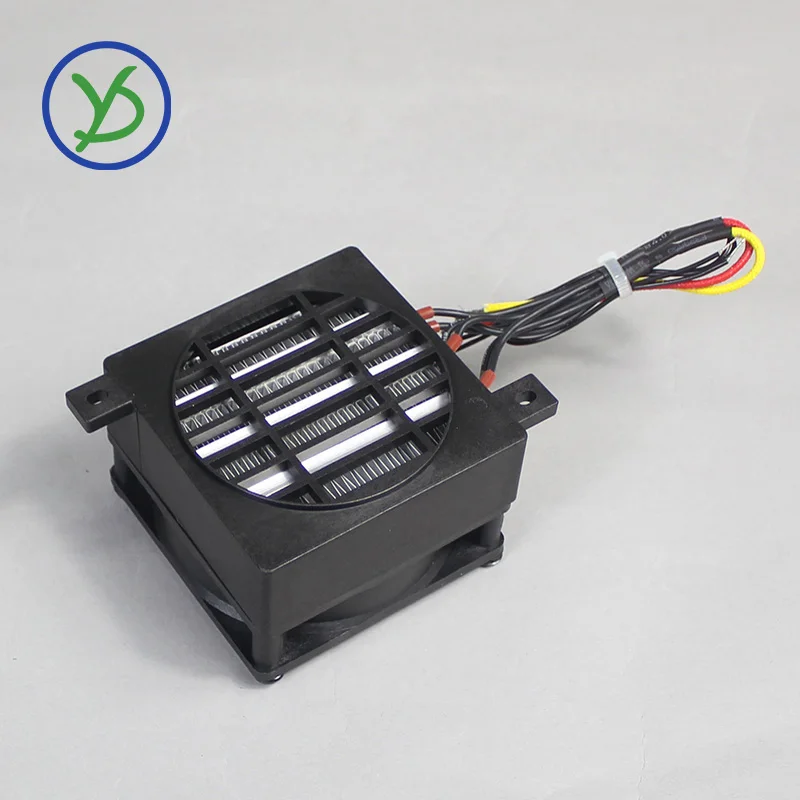 220V 400W Thermostat heater fan PTC incubator heater and fan Heating Element ceramic heater with fan 106*80mm