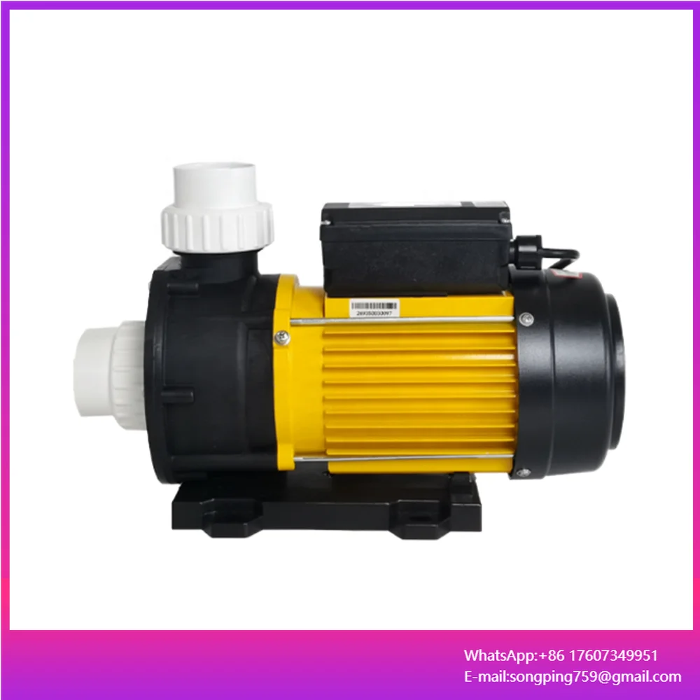 Wholesale High Pressure Large Flow 1.1KW Seawater Pump System Aquarium Seafood Electric Irrigation Pump New Motor China Hotels 1