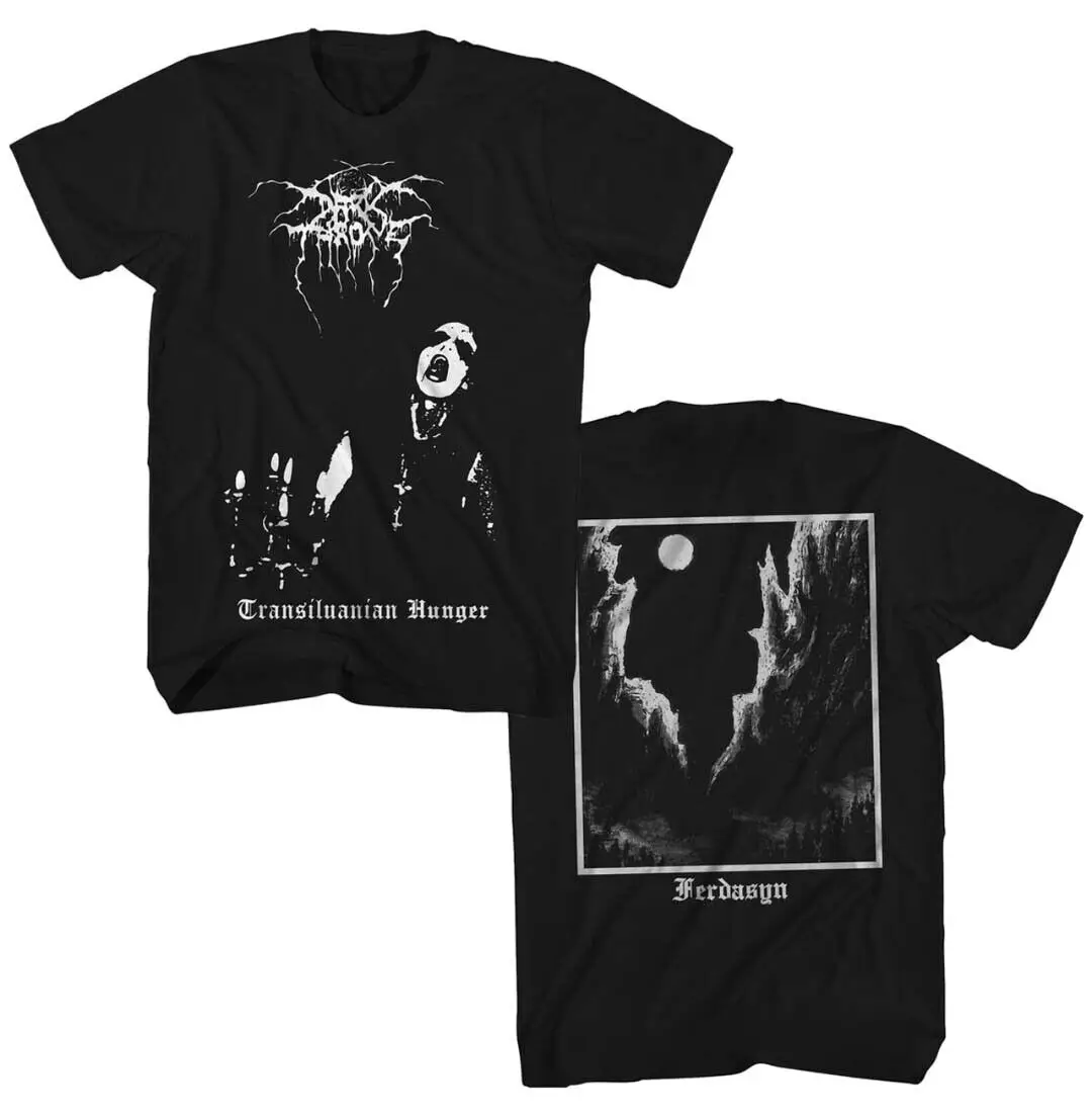 

New Darkthrone Transilvanian Hunger Album Black Metal Band T Shirt Badhabitmerch