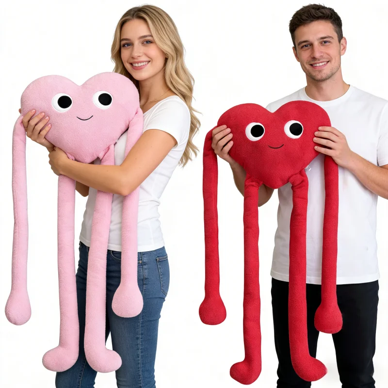 

Подушка в форме сердца 90 см, милая плюшевая подушка-сердце красного и розового цвета, мягкая игрушка для влюбленных, друзей, креативный подарок на праздник