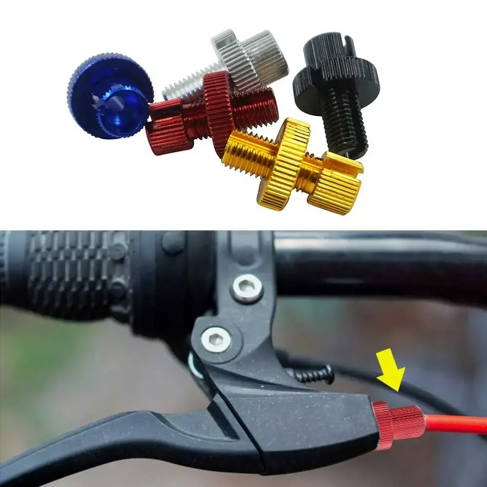 

1Pair M10 Aluminum Motorcycle Break Clutch Throttle Cable Adjuster Screw Universal Motorcycle Clutch Cable Wire Adjuster