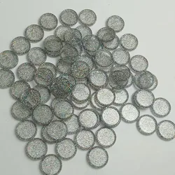 100pcs 23mm 바인딩 디스크 투명 바인딩 디스크 플라스틱 라운드 디스크 바인더 액세서리 버섯 구멍 노트북 바인딩 반지