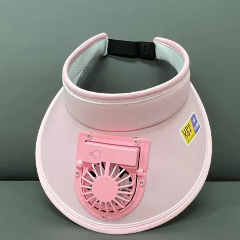 Breathable Cooling Fan Hat Fishing Hat Usb Charging Hat Fan For Sport Sunhat