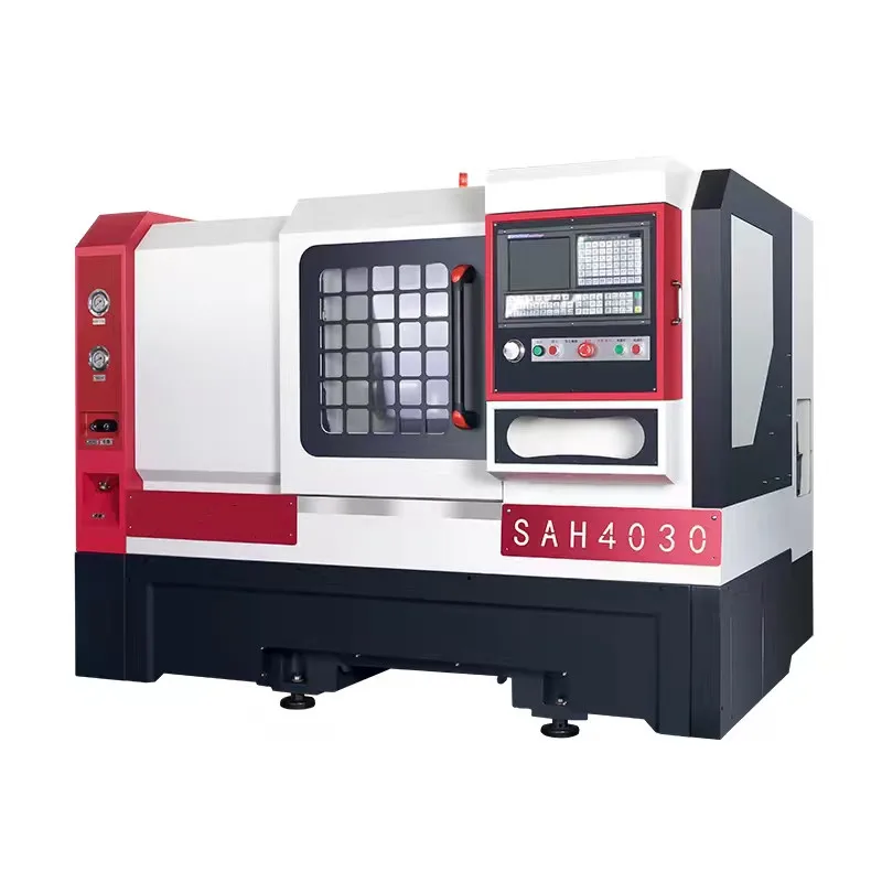 SAH4030 Heavy Du ty Cnc Turning Lathe Machine Slant Bed Lathe Cnc Machine Price