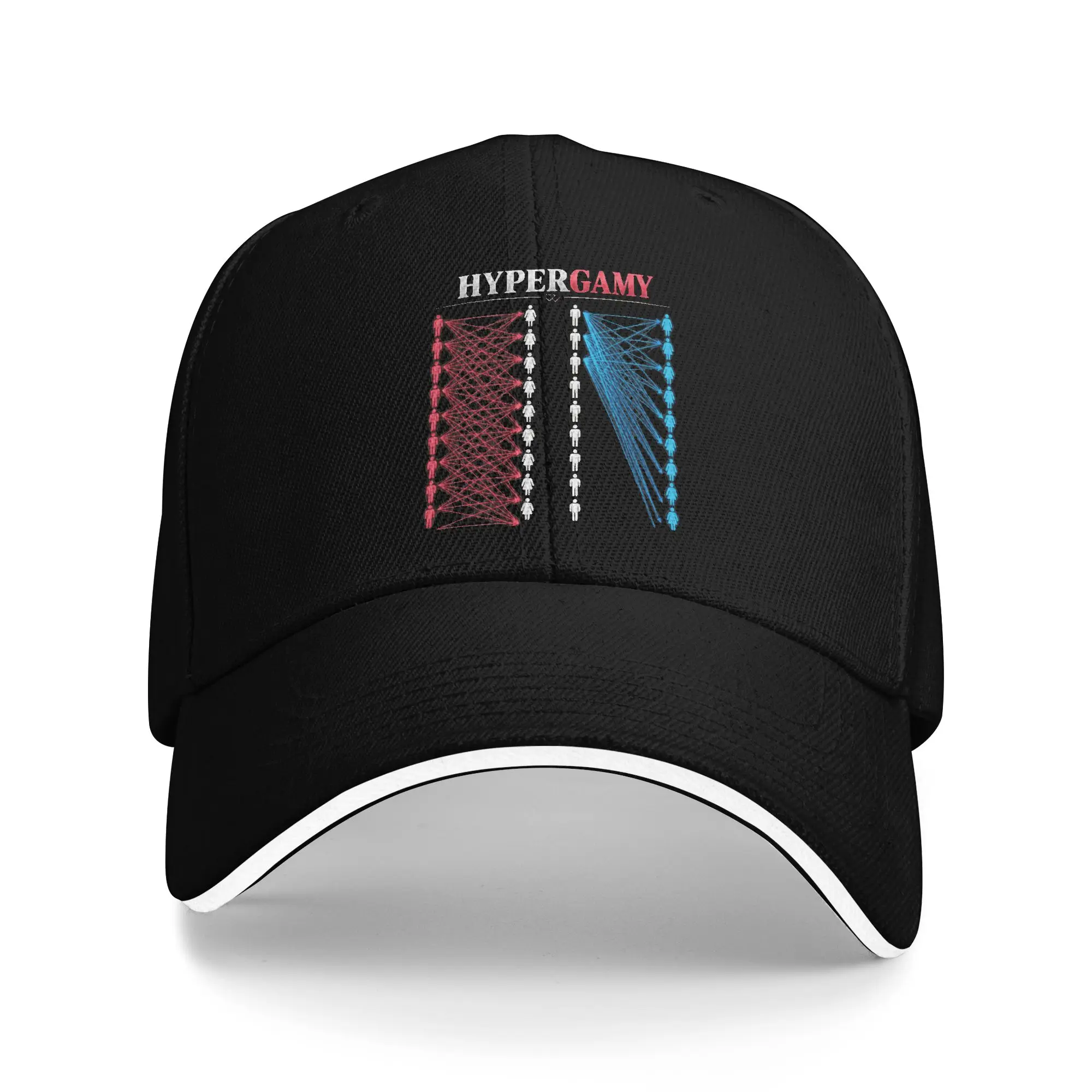 Hypergamy Funny Meme Dating Strategy Sarcastic Relationship Baseball Cap Summer Trucker Hat Sun Visor Snapback Cap Baseball Caps