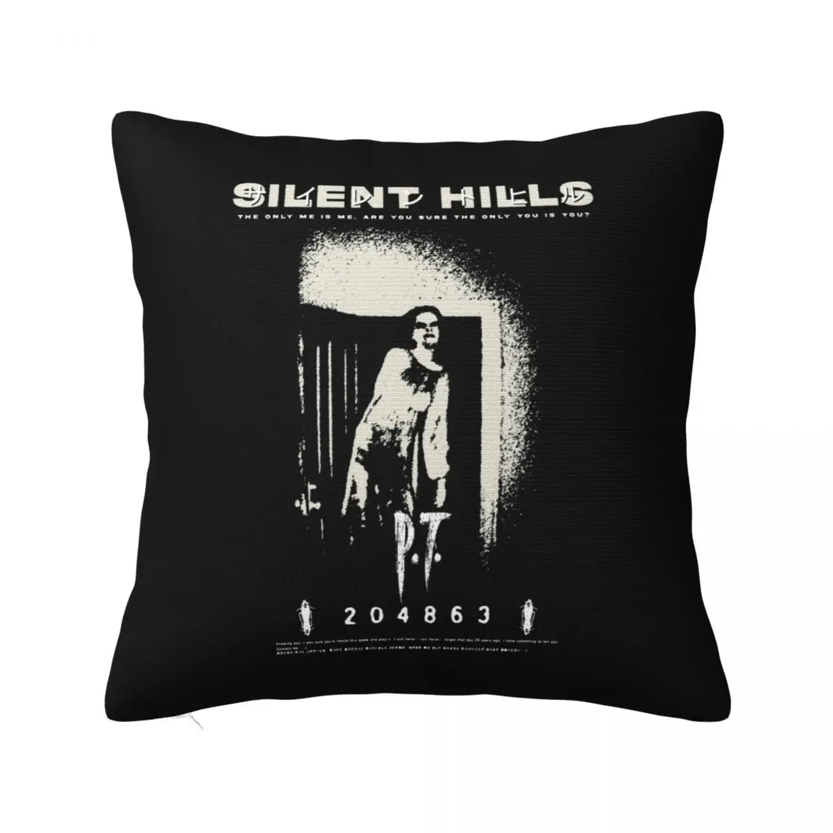 Silent Hill Pillowcases Polyester Room Horror Game Cushion Case Funny Decorative Pillowcase 40*40