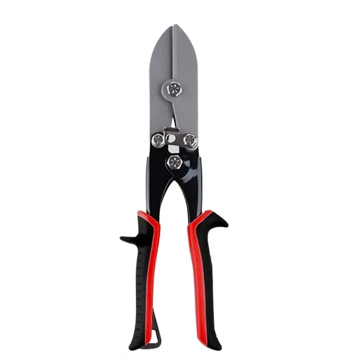 A79G Pipe Crimper Heavy Duty 5-Cutter Bender Downspouts Crimper Gutter Hand Tools for Stove Pipes Ductworks Electrical System