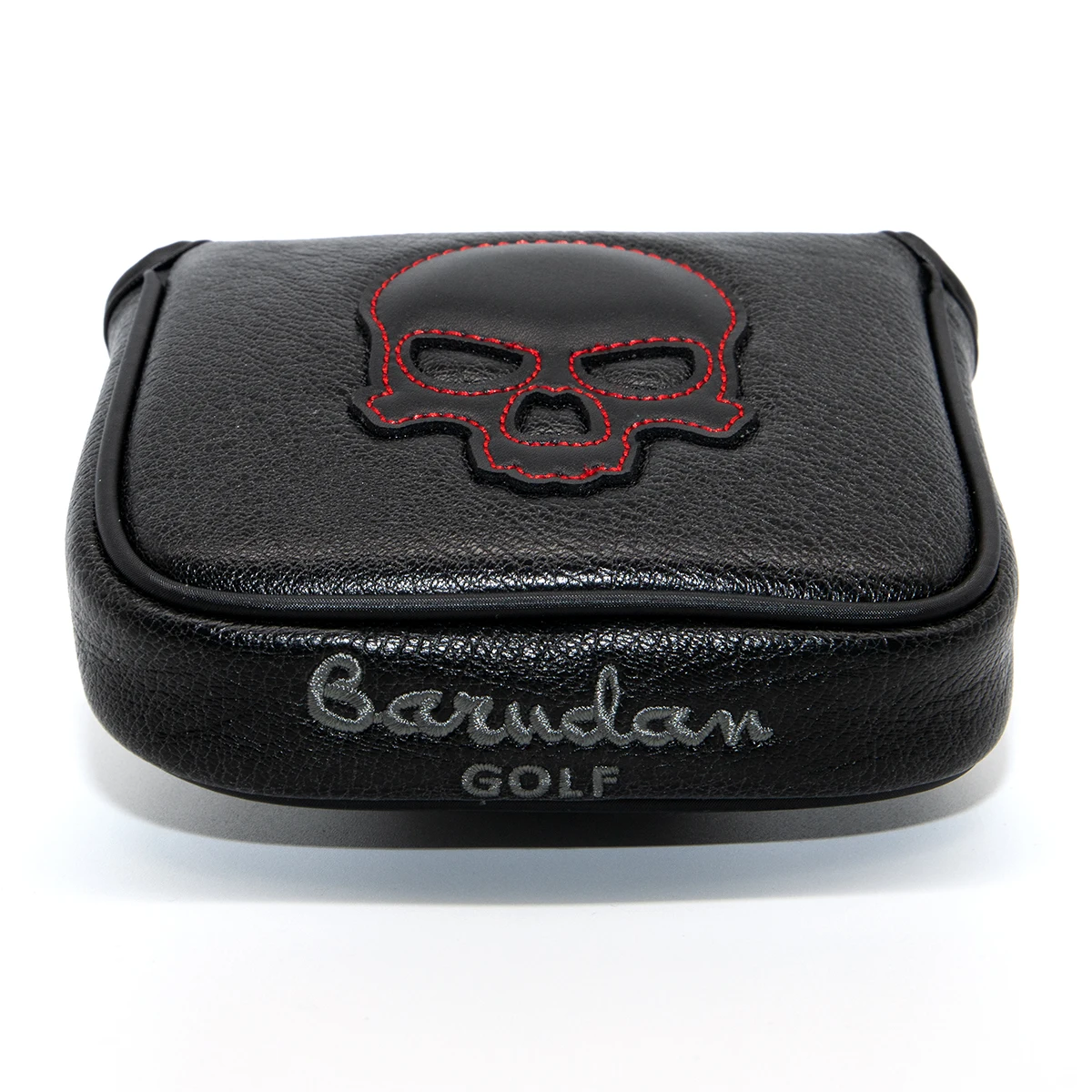 2023 Golf Club Head Covers for Putter PU Leather Square Mallet Putter Headcover with Magnetic