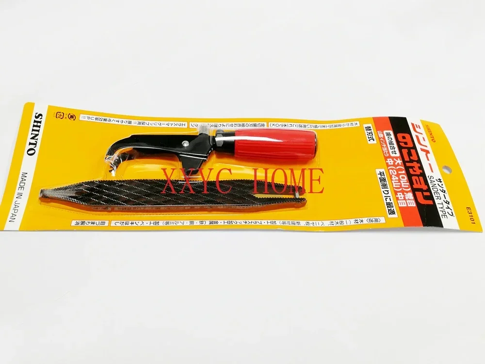 

Double-Sided(Coarse and Fine) Saw Rasp, Straight Handle with Replaceable Blade, Made in Japan