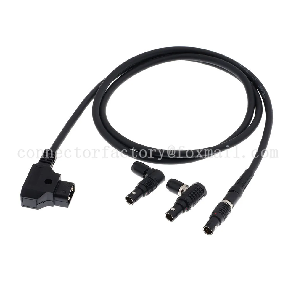 D Tap To FGG FHG FSG 0B 2 Pin Male Plug Power Cable Perfect for Teradek Bond,Transvideo SmallHD 703Monitor Camera