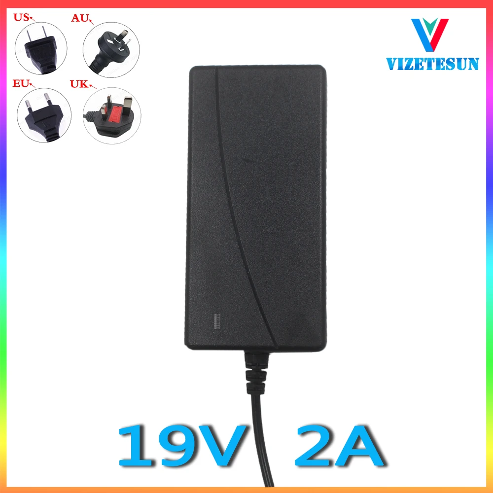 19V 2000MA Power Adapter LCD 19V 2A Charger Transformer line