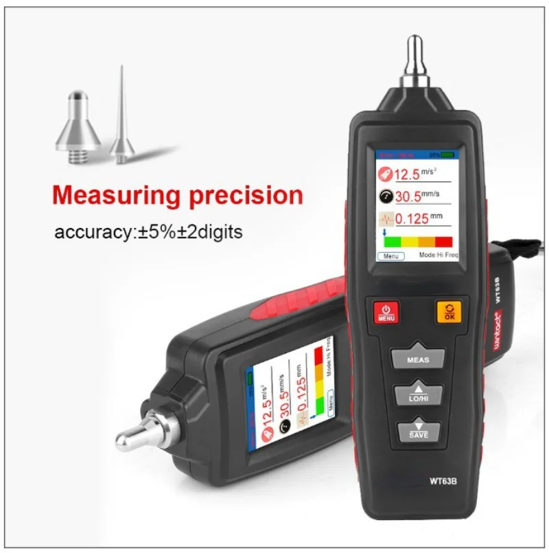 

Vibration analyzer, vibration analyzer, De Vibrasiones, digital vibration meter tester, handheld