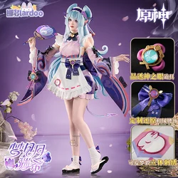 Yumemizuki Mizuki Cosplay Costume Genshin Impact Dress Tail Headwear Earrings Natlan Halloween Party for Women Girls Props