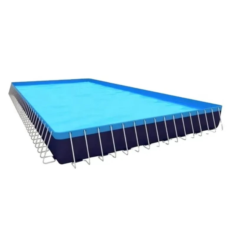 

9.87-meter Extra-Large Outdoor Frame Pool, Ideal for Water Parks, Swimming Lessons, and Family Water Fun