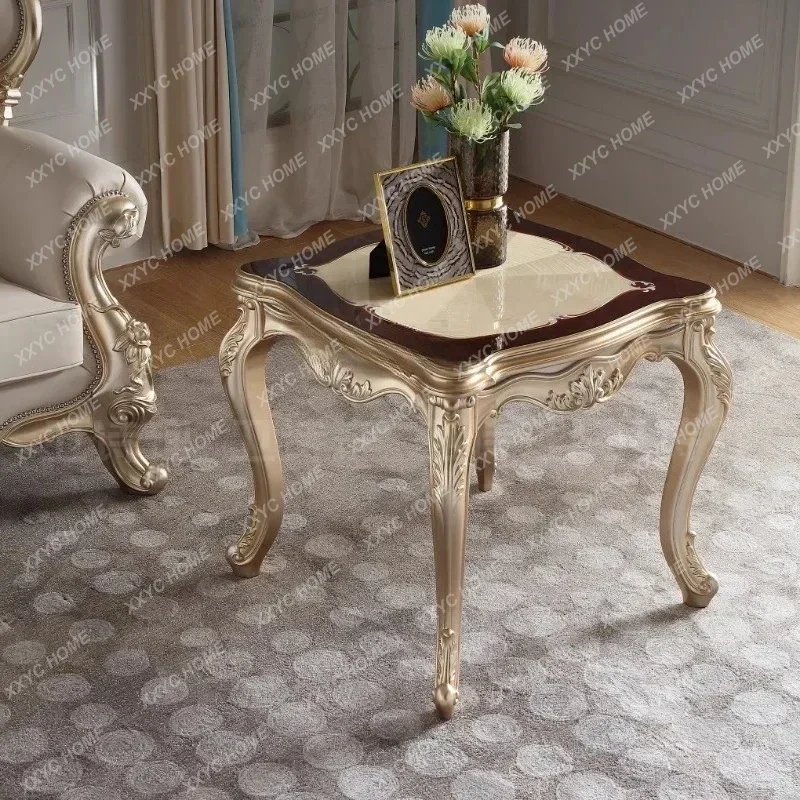 

Мебель из массива дерева, квадратная, в ретро-стиле, с резьбой, для гостиной, угловая.