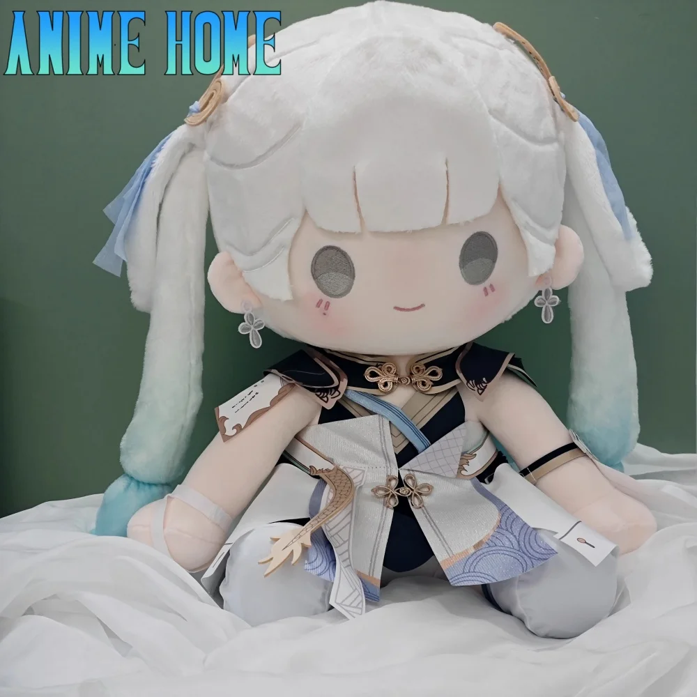 

Игра Wuthering Waves Jinhsi, плюшевая кукла 40 см, мягкая игрушка, плюшевая игрушка для сидения, косплей, оригинал