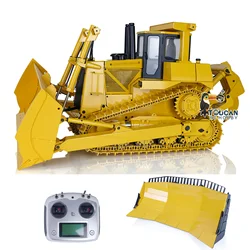 DXR2 JDModel 1/14 D10T Hydraulic RC Bulldozer with Upgraded Metal Dozer Blade Radio Control Trucks Vehicle Cars Model THZH1761