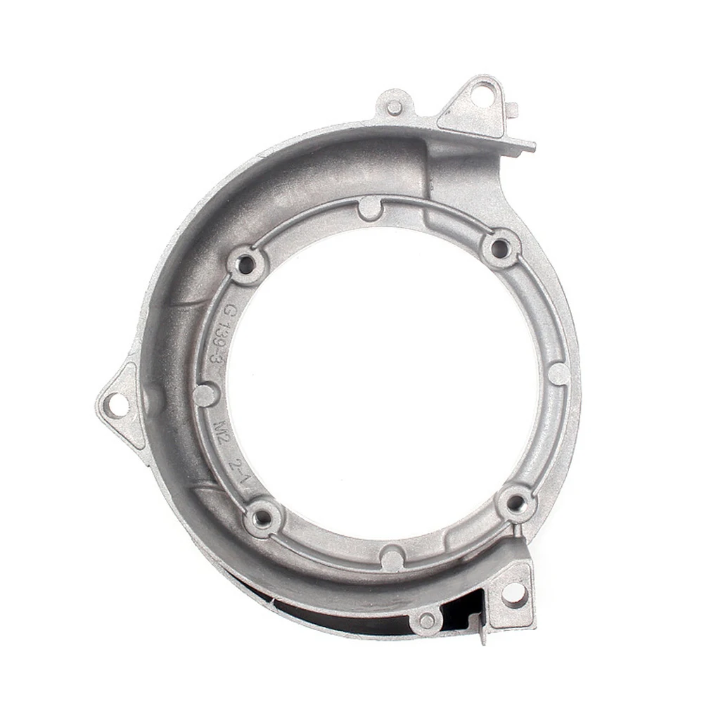 Metal Flywheel Side Cover For GX35 Four Brush Cutter 140 19611 Z0Z 000 Engine Guard Lawn Mower Replacement Part Silver