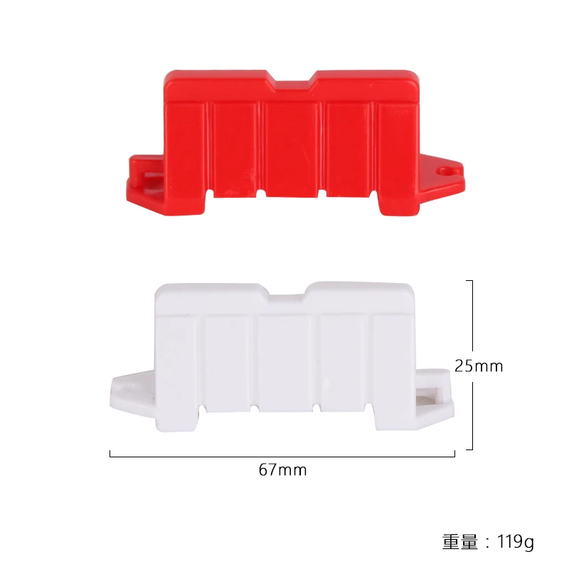 50 szt. Bariera drogowa tor wyścigowy driftu samochodu RC dla 1/10 1/14 1/16 1/18 1/28 zdalnie sterowana ciężarówka HSP Tamiya HPI Kyosho DIY części