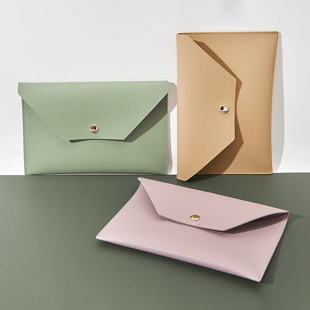 

Waterproof Makeup Brush Pouch For Women Large Capacity Bag With Button Closure, Perfect As Cash Envelope Wallet For