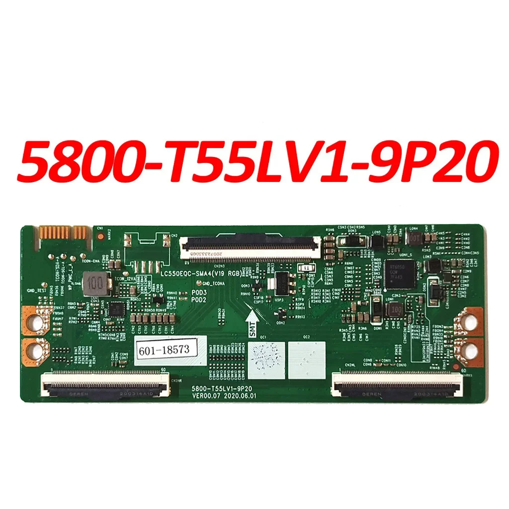

Origina Logic Board 5800-T55LV1-9P20 VER00.07 LC550EQC-SMA4 for Skyworth 55UC6200 REPAIR KIT COOCAA 55S6G METZ 55MUC7000Z