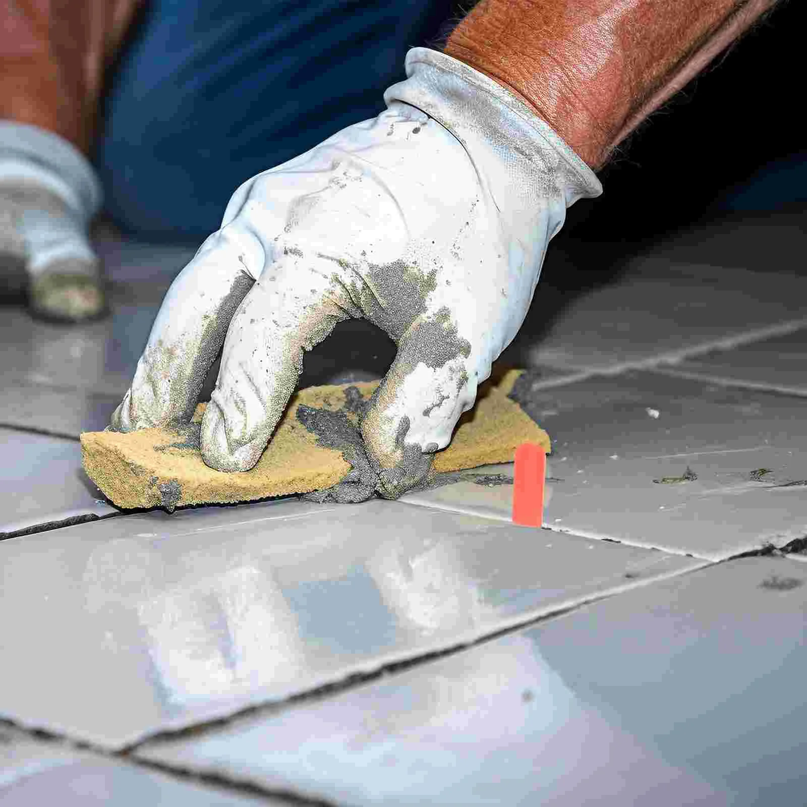 100 Uds. Insertos de azulejos, azulejos de cubierta, cuñas de lechada, espaciadores, herramientas para azulejos, nivelación de juntas pequeñas,