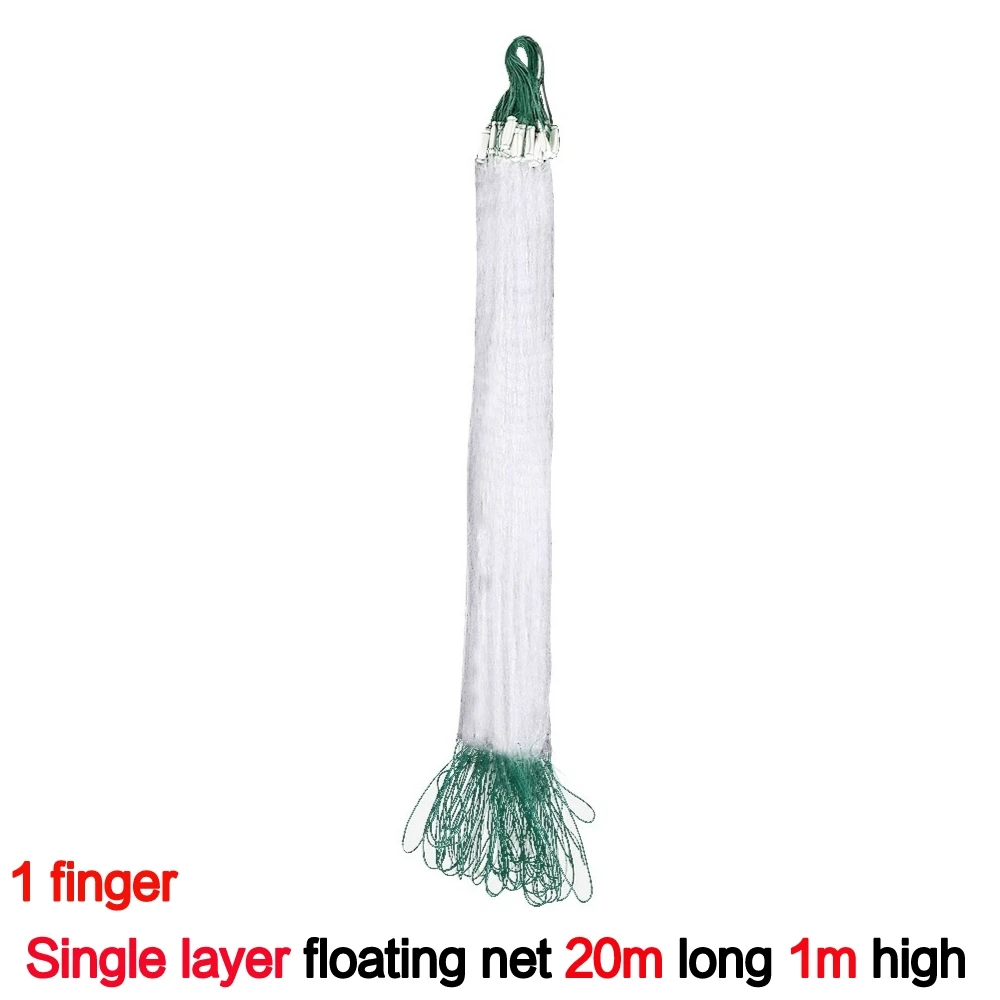 8/15/20/30M Fishing Net Fish Mesh Trap Monofilament Gill Netting Outdoor  Fishing Tackle Tool Accessories Single Mesh Netting - AliExpress 18