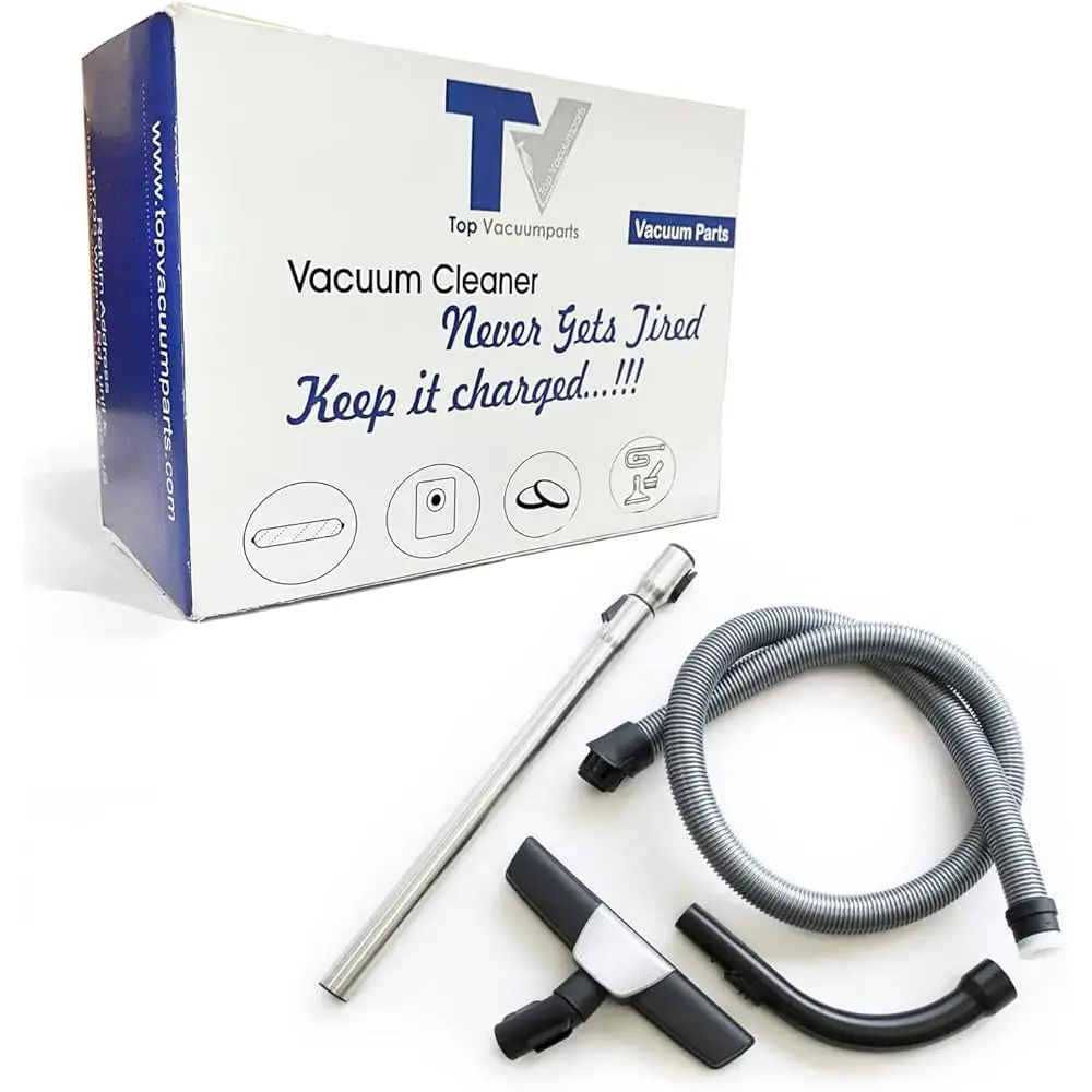 

Replacement For Miele C3, S8 Canister Vacuum Cleaners Hose 35Mm Attachment With 1 Hose Attach Telescopic Wand, 1 Floor Brush