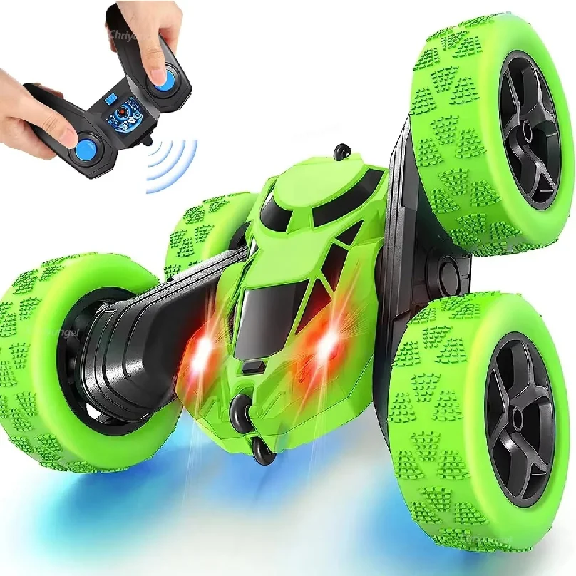 RC Stunt Car Children Double Sided Flip 2.4G Remote Control 360 Deree Rotation Off Road Drift RC Car Gifts For Kids Adults Boys