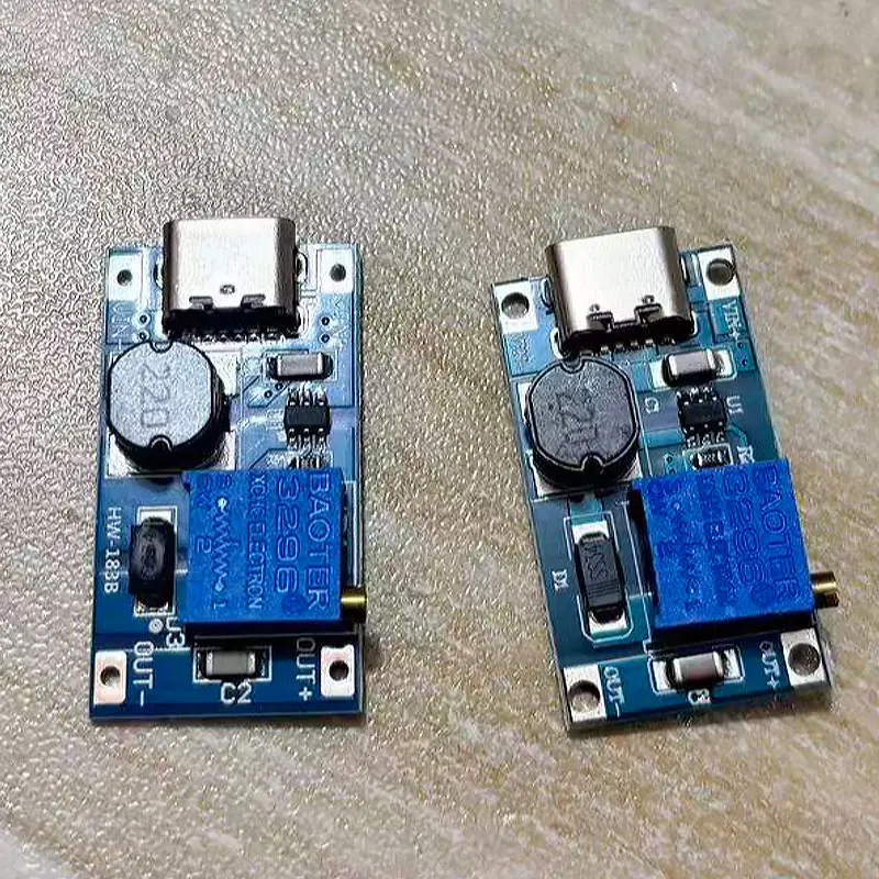 5PCS MT3608 DC-DC Step Up Converter Booster Power Supply Module Boost Step-up Board MAX output 28V 2A