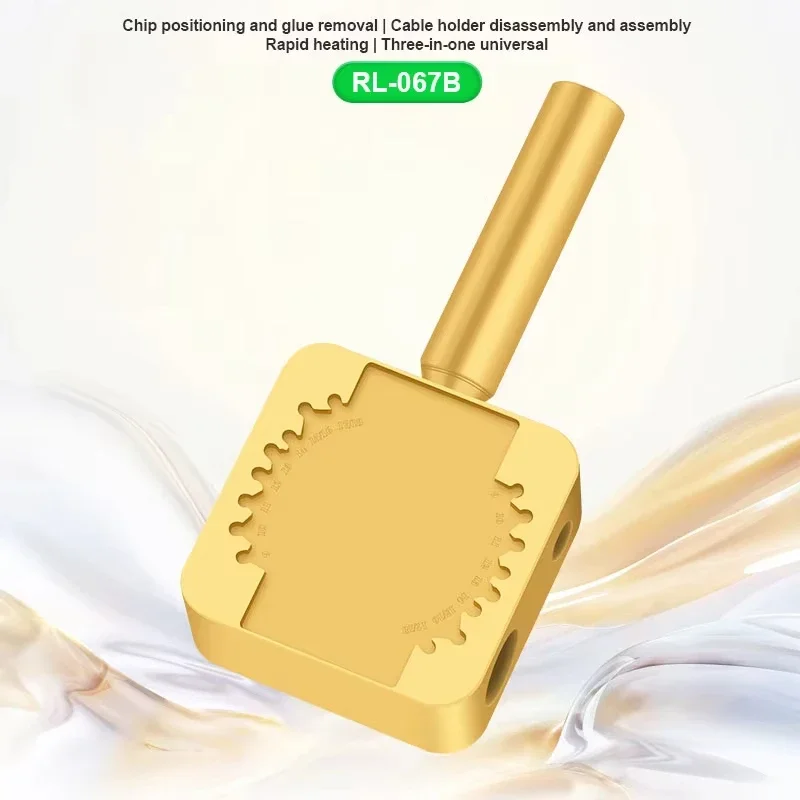 RELIFE RL-067B 10,0 mesa de planchar pequeña multifuncional para estación de soldadura 936/210 /T12 herramientas de soldadura de Chip de Cable de pantalla de teléfono