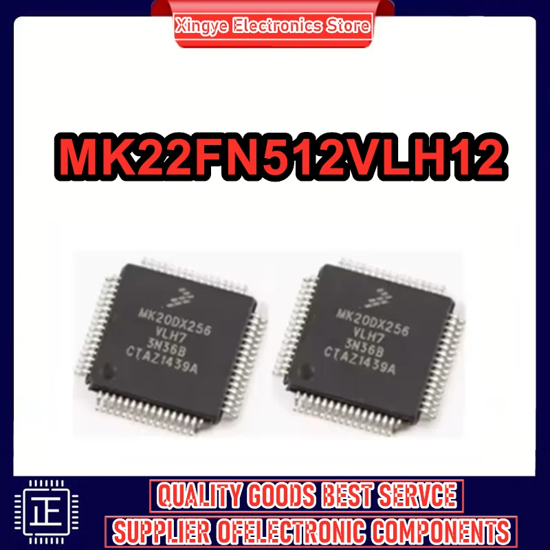 

MK22FN512 MK22FN512VLH12 100% New Original in stock