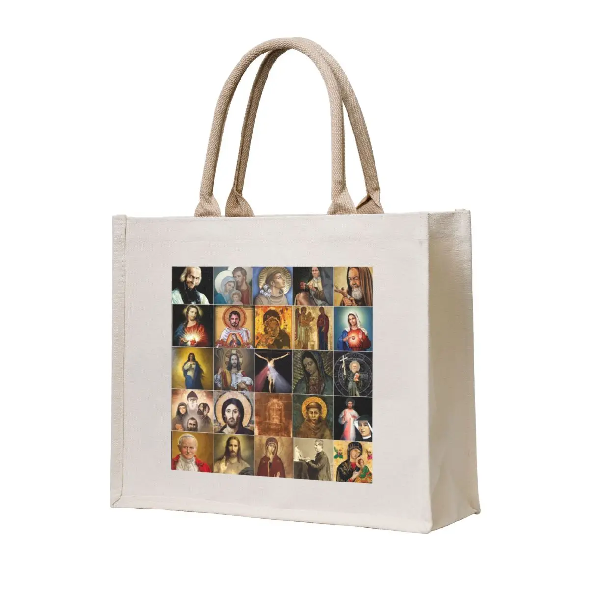 

Saints Jesus Mary I trust in You Tote Bag ecological bags shopper bags Reusable bags