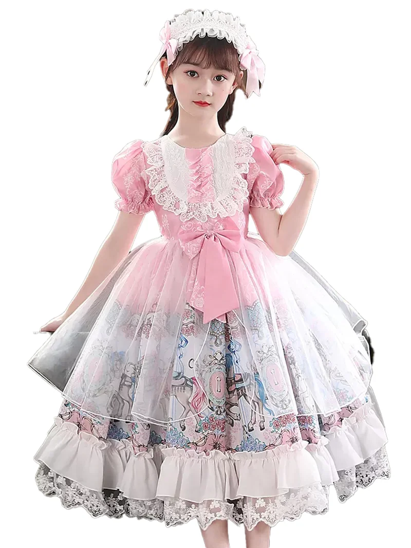 Vestidos de Fiesta de princesa estilo victoriano para chica, ropa de manga larga, estilo gótico, Harajuku, Kawaii, elegante, japonés, adorable Vestido de Lolita