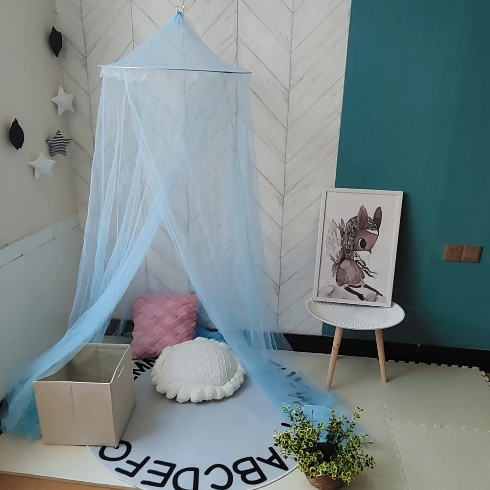 

7 Kleuren Opknoping детское постельное белье с куполом и балдахином Katoen Klamboe постельное белье Gordijn Voor Baby Kids Lezen Spelen Thuis декор