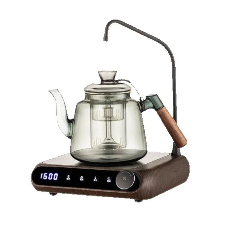 Automatic water supply electric ceramic stove aluminum alloy electric tea stove household small tea brewer tea set