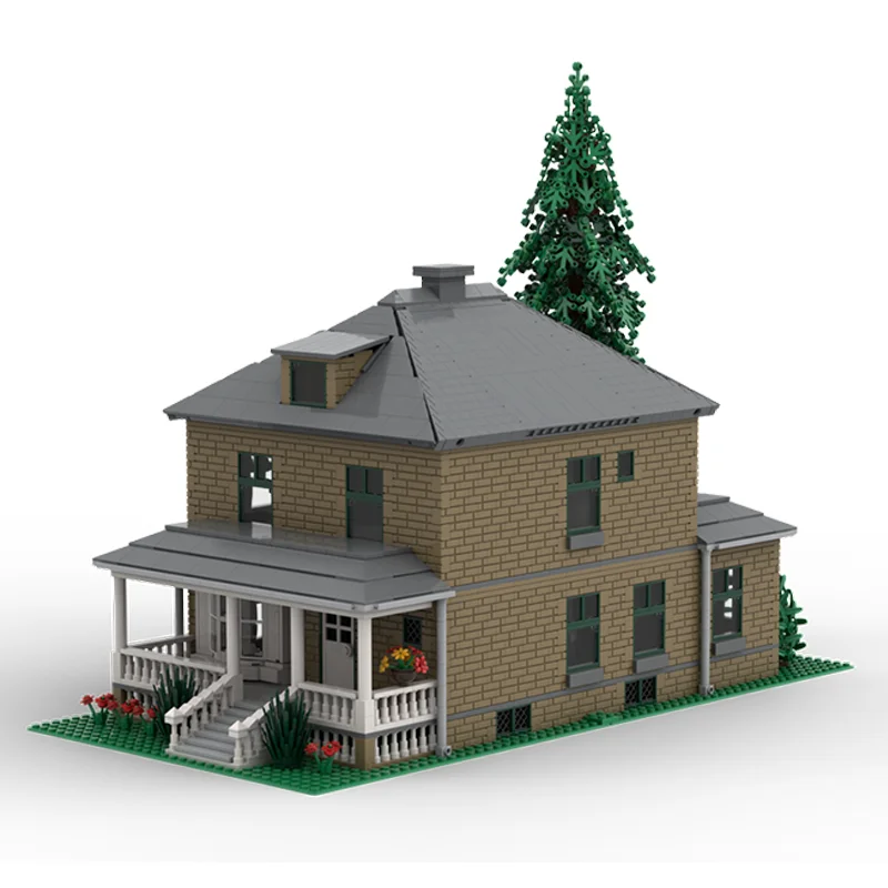 3773pcs MOC Sears House Model Modulared Building Blocks Architecture Toy Assemble Creative Idea Christmas Gifts Education Kids